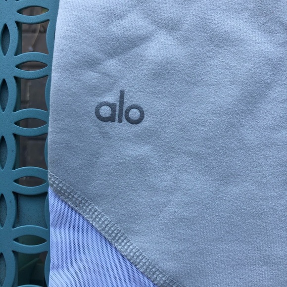 Alo Yoga Sheila Legging - Vapor Grey - Picture 5 of 8